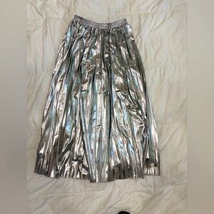 Silver skirt